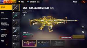 Como Usar Armas En El Lobby Garena Free Fire