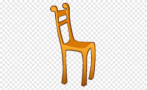 Prueba estos 7 juegos de dibujar: Juego Silla Jirafa Dibujo Mesa Sillas Juego Ingles Png Pngegg