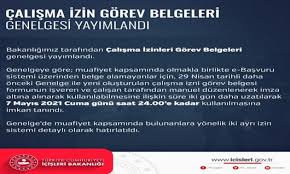 81 i̇l valiliğine koronavirüs konulu ek genelge genelgede, sağlık bakanlığı tarafından bakanlığımıza hitaben gönderilen yazıya da yer verildi. Icisleri Bakanligi Tarafindan Calisma Izinleri Gorev Belgeleri Genelgesi Yayimlandi Birecikte