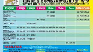 Student pass memberikan anda akses tak terbatas ke semua guru yang terdaftar di platform kami selama 1 bulan. Biaya Kursus Bahasa Inggris No 1 Solo The Biggest English Course