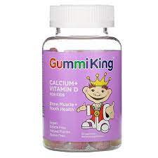 Vitamin d is sometimes known as the sunshine vitamin because vitamin d is most commonly produced by your skin in response to sunshine. Gummiking Calcium Vitamin D For Kids 60 Gummies Iherb