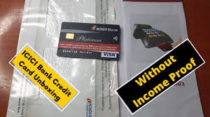 Asia's first credit card powered by visa codesure, the next level of credit card security. Icici Bank Instant Platinum Chip Credit Card Unboxing Icici Bank Credit Card Without Income Proof Youtube