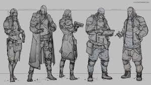 The contrast with the worn inner belt which is common in the cyberpunk art of futuristic technology is visually remarkable. 35 Cool Cyberpunk Character Concept Art Inspiration Design