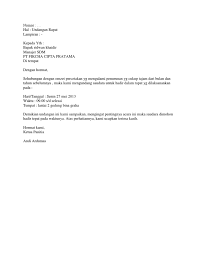 Pastiya kita sudah sering sekali melihat surat undangan acara ini, entah itu acara formal maupun non formal. Contoh Surat Undangan