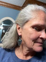 Cute earrings from a local vendor