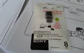 Sekarang, semak semula pendrive anda. Pendrive Sony Otg Dari Hong Kong Sudah Sampai