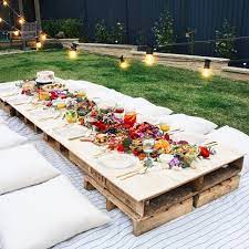 The 14 All Time Best Backyard Party Ideas Picnic Party Party Seating Backyard Party