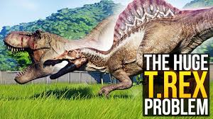 the problem with dinosaur sizing in jurassic world evolution