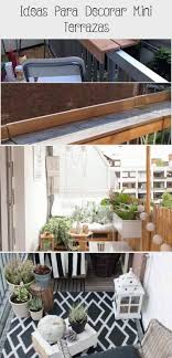 Pequena Terraza Con Sombrilla Terrazaspequenas Estiloydeco Madera Balcones Sombrillas Smallbalcony Terracebalcony Ba Outdoor Decor House Design Design