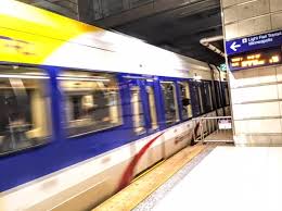 Light Rail Arriving At Terminal 1 Mylocalmn Terminal1 Lindbergh Lrt Lightrail Blueline Light Rail Train Photo