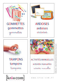 Etiquettes Montessori Pour Boites A Jouets Partie 3 Krea Com Etiquettes De Jouets Education Montessori Preparation Maternelle