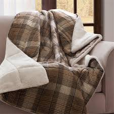 Wonderful and warm blanket top quality. Woolrich Lumberjack 50x70 Softspun Da Filled Throw In Brown Olliix Wr50 1012