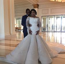 The fitted bodice skims off just below the the fitted bodice skims off just below the hip before flaring out which accentuates the waist and really shows off those curves. Long Sleeve Plus Size Fit And Flare Wedding Dress Darius Collection