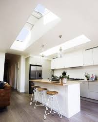 The inside finish features a plastic light diffuser so that the sun that comes in spreads nicely around the area, rather than all. 15 Beautiful Dining Areas With Skylights Shelterness