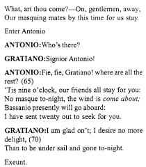 Merchant Of Venice Act 2 Scene 6 Translation Meaning Annotations Meant To Be English Reading Annotation