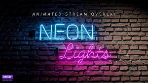 Neon Lights Stream Bundle Video Video Neon Neon Lighting Neon Signs