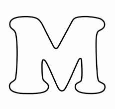 Color the squares with the letter m coloring page. M Coloring Pages