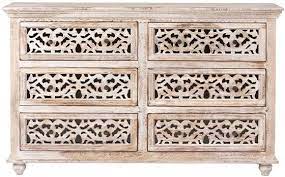 4.5 out of 5 stars. Maharaja Sandblast White Dresser