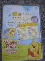 Winnie The Pooh Potty Toilet Training Rewards Stickers