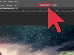 How to straighten a picture in photoshop. 3 Ways To Straighten The Horizon In Adobe Photoshop Wikihow
