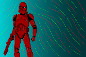 Draw a circle, outlines for the head, upper body and legs. I Couldn T Sleep So I Decided To Draw A Clone Trooper Album On Imgur