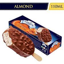 London ice cream company now scooping these amazing flavours. London Dairy Ice Cream Chocolate Almond Stick 110 Ml Box Buy Online In Solomon Islands At Solomon Desertcart Com Productid 143152515
