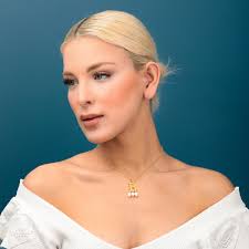 Monogram Beaded Necklace