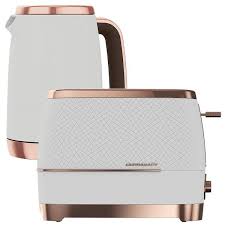 Users who release reviews on kitchen sets kettle toaster microwave give useful information not only about the purchasing experience but also. Beko White Rose Gold Cosmopolis Kettle And Toaster Set Tam8202wwkm8306w Harts Of Stur