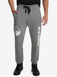 Dragon Ball Z Goku Kamehameha Jogger Pants Jogger Pants Grey Joggers Joggers