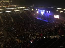 prudential center section 209 concert seating