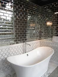 From Our New Buford Georgia Showroom Mirrored Subway Tile Bathroom Showrooms Bathroom Tile Designs