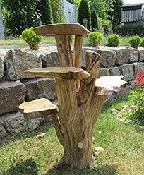 Blumenstander Aus Holz 60cm Mit 4 Ablagen Kaffeebaum Top Design Garten Deko Garten Deko Ideen Gartenkunst