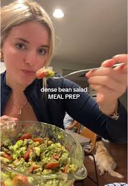 Delicious Dense Bean Salad for Quick Lunch Meal Prep
