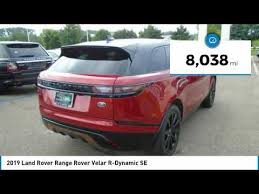 2019 Land Rover Range Rover Velar Minneapolis Golden Valley St Paul Mn P7197 Youtube