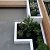48.5 raised garden bed square plant box garden decor flower vegetable brown. 1