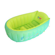 Bath seats are a great option for babies newly transitioning to the regular tub. Yaavaaw Inflatable Baby Bathtub Infant Shower Tub Anti Slip Shower Basin Toddler Bathing Seat Mini Swimming Pool Foldable Travel Bath Tub Shower Basin With Soft Cushion Central Seat For 0 3 Years Buy Online In Bahamas At