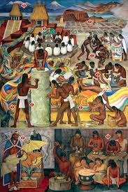 Black And Brown Unity Mural Pan American Unity Panel 1 Diego Rivera Mural Project Diego Rivera Mexican Art Painting Mexican Art