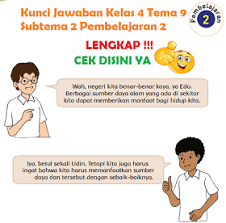 Lengkap Kunci Jawaban Kelas 4 Tema 9 Subtema 2 Pembelajaran 2 Kunci Jawaban Tematik Lengkap Terbaru Simplenews