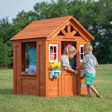 3 5 X 3 83 Playhouse Wooden Playhouse Wood Playhouse Play Houses
