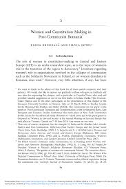 Aleși de camera deputaților, aleși de. Pdf Women And Constitution Making In Post Communist Romania