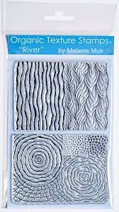 Organic Texture Stamp Sheet River Etsy Texture Clay Texture Clay Stamps
