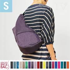 楽天市場 クリアランス ヘルシーバックバッグ healthy back bag テクスチャードナイロン sサイズ 斜めがけ 斜め掛け 肩掛け ワンショルダー メンズ レディース 可愛い かわいい かっこいい おしゃれ 通勤 通学 小さい 小さめ ナイロン 大人 sサイズ 使いやすい 軽量
