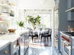 Slender, rectangular led flush mount ceiling lights are perfect for this because they fit well into the confines of the space while providing potent ambient lighting. Small Galley Kitchen Ideas Design Inspiration Architectural Digest