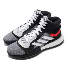 Details About Adidas Marquee Boost White Black Solar Red Men Basketball Shoes Sneakers Bb7822