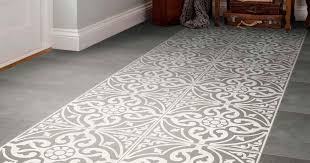 A Traditional Looking Grey Patterned Feature Floor Tile Designed With A Subtle Stone Effect For Added Patterned Floor Tiles Patterned Bathroom Tiles Tile Floor