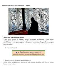 Artikel ini memberikan anda tuntunan, bacaan, dan artinya! Panduan Dan Cara Menunaikan Solat Tarawih