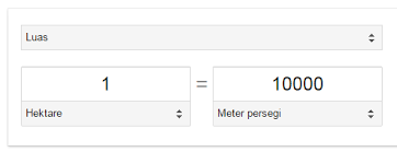 Berapa are luas sawah tersebut? 1 Hektar Berapa Meter Persegi Berikut Jawaban Lengkap Dan Penjelasannya