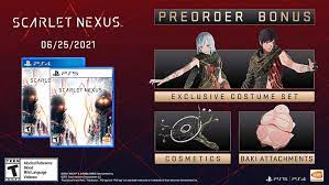 Connect to a brain punk future and take part in the official scarlet nexus online cosplay contest! Amazon Com Scarlet Nexus Playstation 4 Bandai Namco Games Amer Video Games