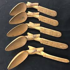 Back Looking At Old Breton Spoons This Time In The Musee De Bretagne In Rennes Only 2 Hours Drive This Cuillere En Bois Ustensile Cuisine Musee De Bretagne