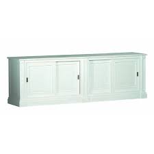 Ikea si vous vivez dans un petit espace, voici des idées inspirantes pour intégrer dans une entrée étroite des solutions de rangement généreuses qui. Buffet Bas 4 Portes Coulissantes 244 Cm En Pin